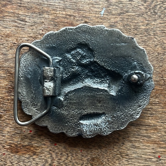 “End Of The Trail” Western Cowboy Belt Buckle - Picture 2 of 5